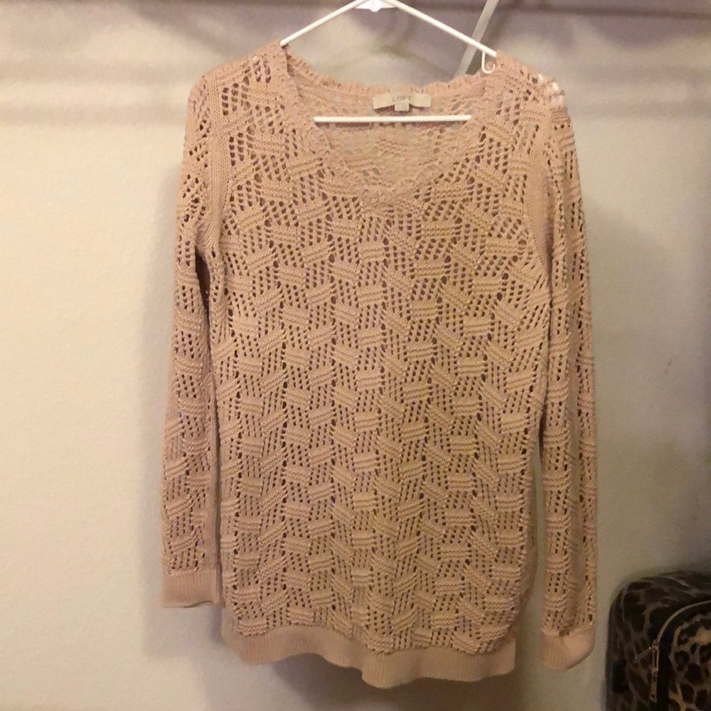 Loft maternity sweater